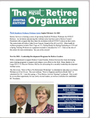 NYSUT Retiree Organizer